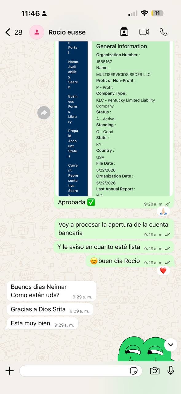 Conversación con Rocío